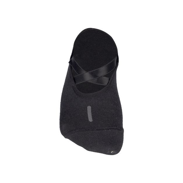 Meias Antiderrapantes Femininas 500 Domyos, preta, 34/36 BR