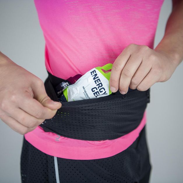 Cinto de Hidratação corrida porta-garrafas 250ml, cinza, 2