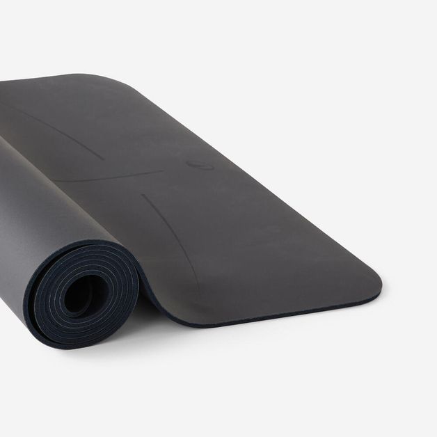 Yoga mat grip+ 4mm  europe - bl, no size Preta UNICO