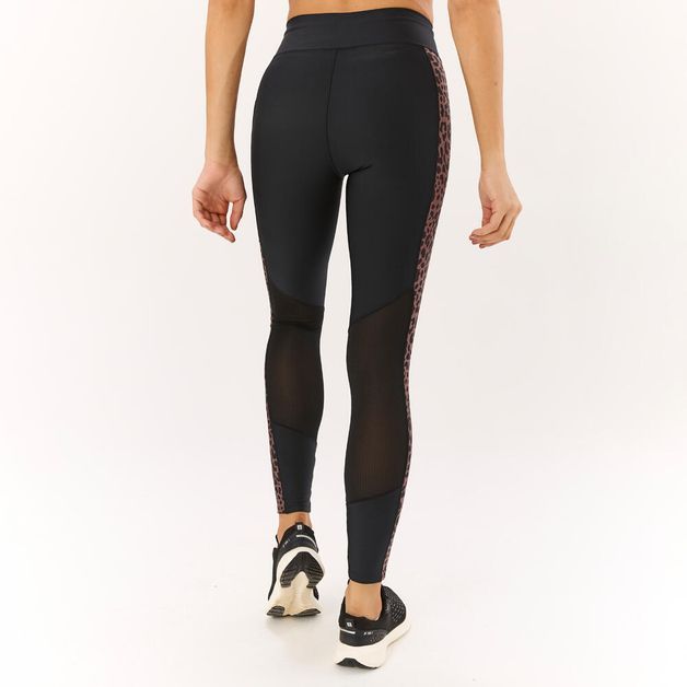 Legging Feminina de Treino com bolso 120 Domyos, preto, 3G
