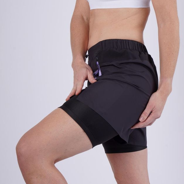 Short 2 in 1 run dry 500 b, uk 10 / eu m P