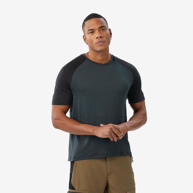Merino resist t-shirt m - brown, 2xl Cinza 3G