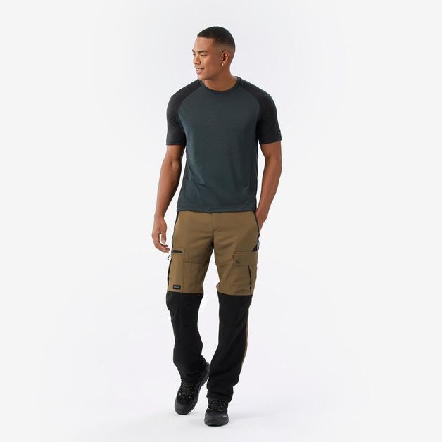 Merino resist t-shirt m - brown, 2xl Cinza 3G