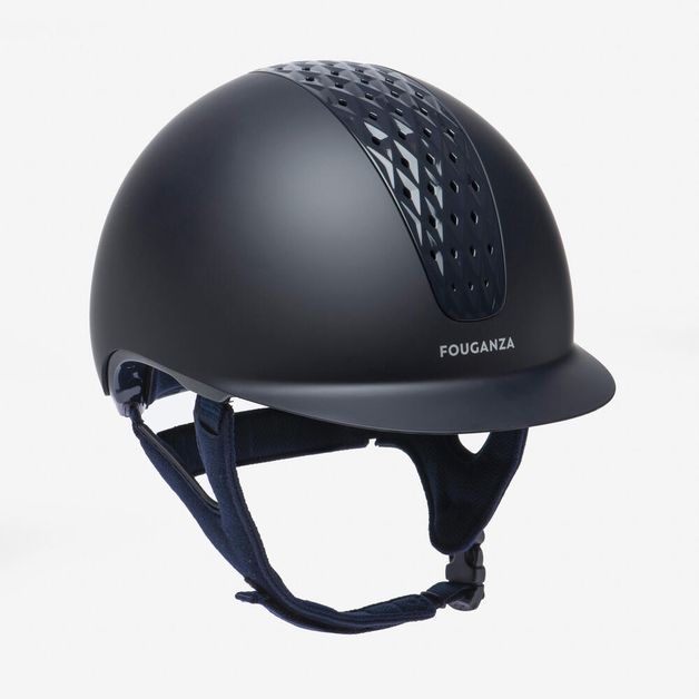 H 520 en1384 mat noir, s/54cm Azul 54 CM