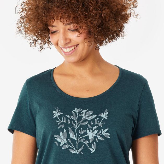 Nh500  w tee shirt bordeaux, m Verde 3G