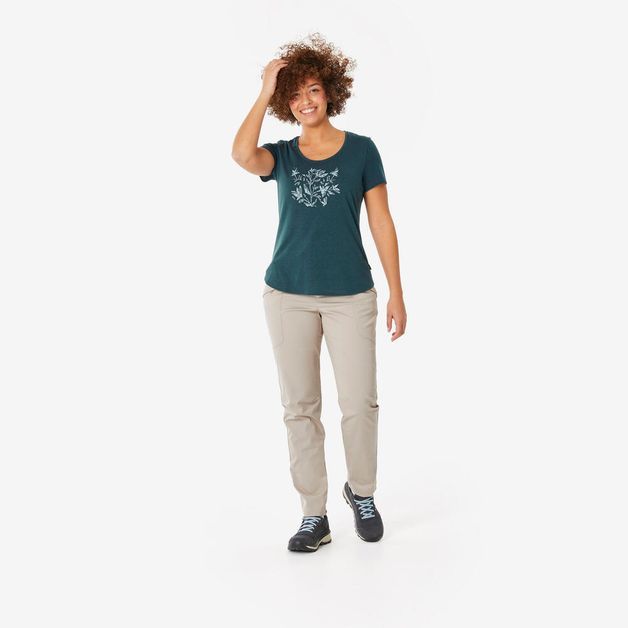 Nh500  w tee shirt bordeaux, m Verde 3G