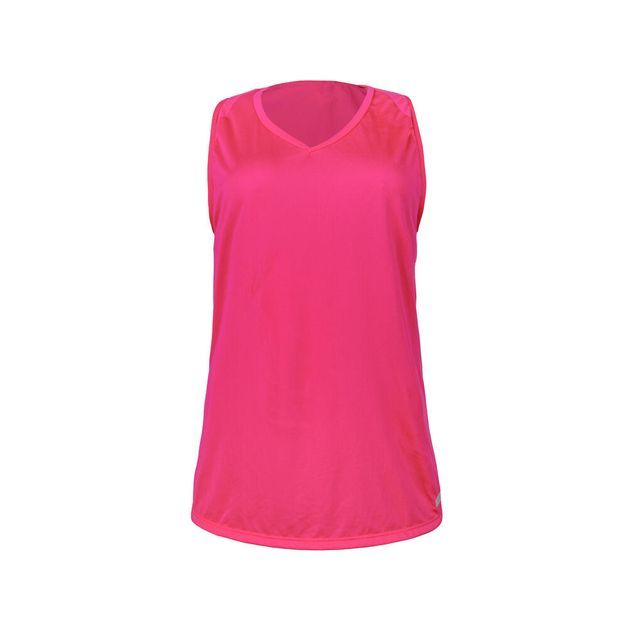 Top de Alças Respirável de Corrida Feminino Dry, rosa-neon, 36