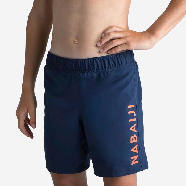 Swimshort 100 basic l, 8-9years/4'3"-4'6 Azul 7-8 ANOS