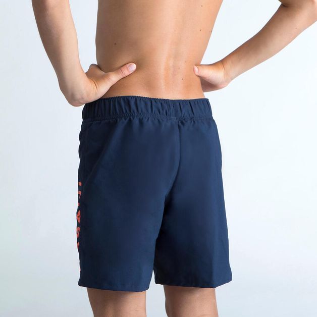 Swimshort 100 basic l, 8-9years/4'3"-4'6 Azul 7-8 ANOS