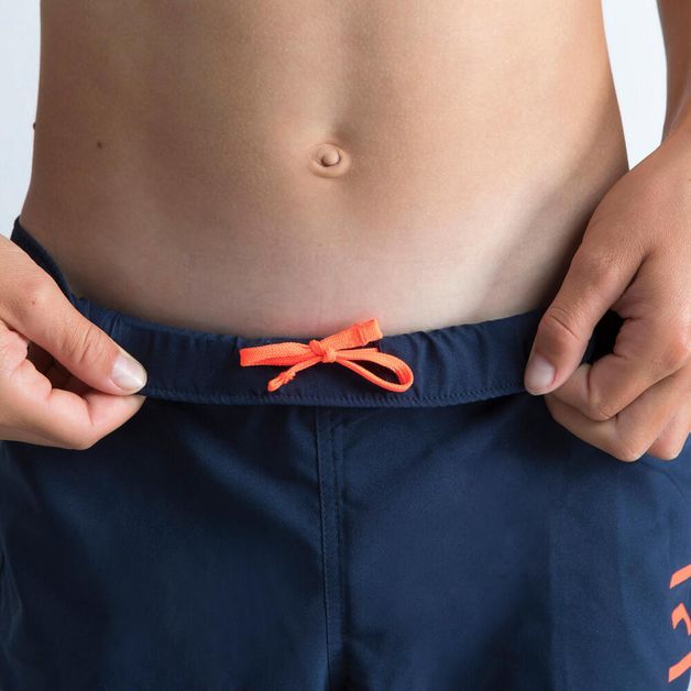 Swimshort 100 basic l, 8-9years/4'3"-4'6 Azul 7-8 ANOS