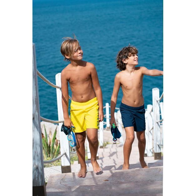 Swimshort 100 basic l, 8-9years/4'3"-4'6 Azul 7-8 ANOS