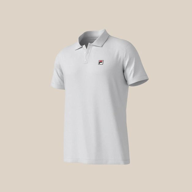 *polo masc fila player f-box cinza, xl Cinza G
