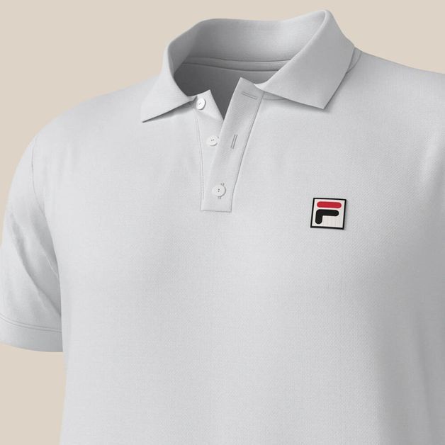 *polo masc fila player f-box cinza, xl Cinza G