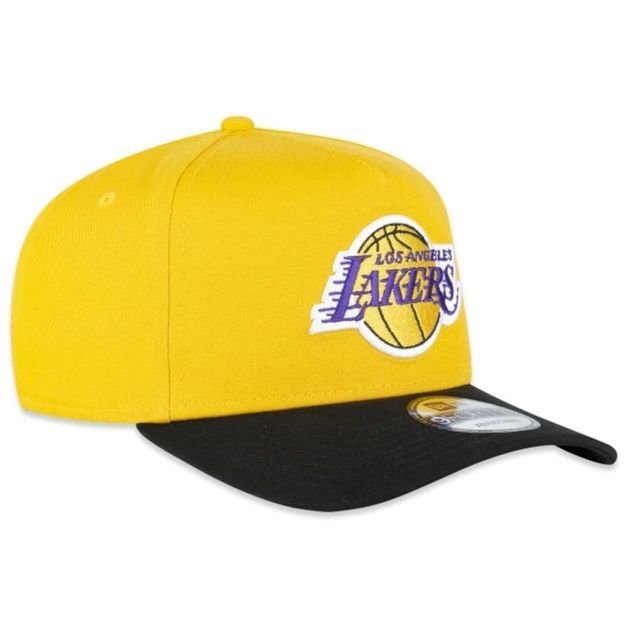 *boné preto 9forty new era logo, no size Amarelo UNICO