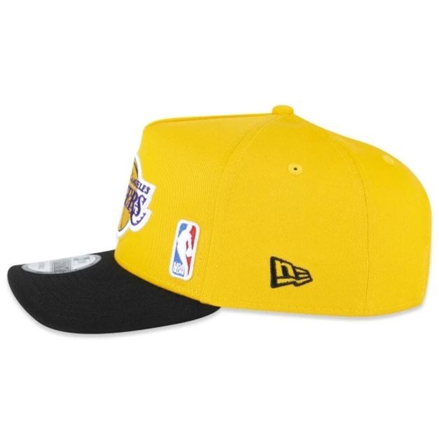 *boné preto 9forty new era logo, no size Amarelo UNICO