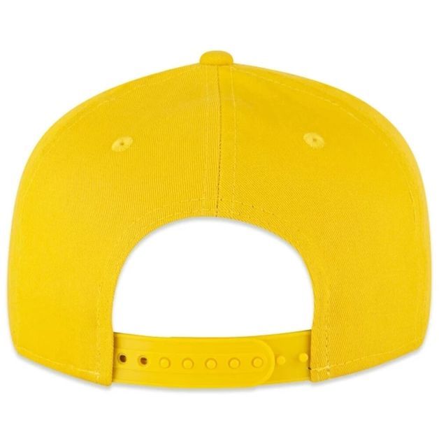 *boné preto 9forty new era logo, no size Amarelo UNICO