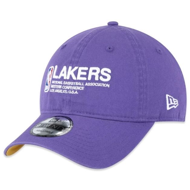 *boné preto 9forty new era logo, no size Roxo UNICO