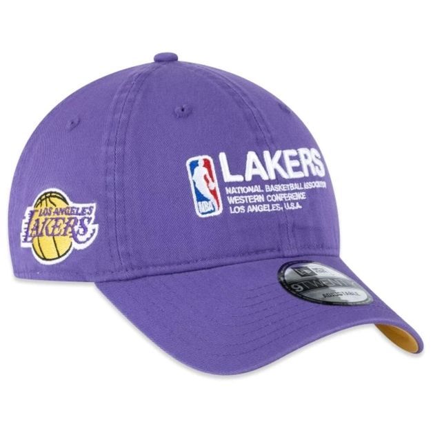 *boné preto 9forty new era logo, no size Roxo UNICO