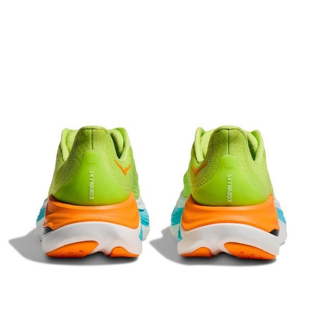 Tênis de corrida masculino Skyward X Hoka, verde, 41 BR