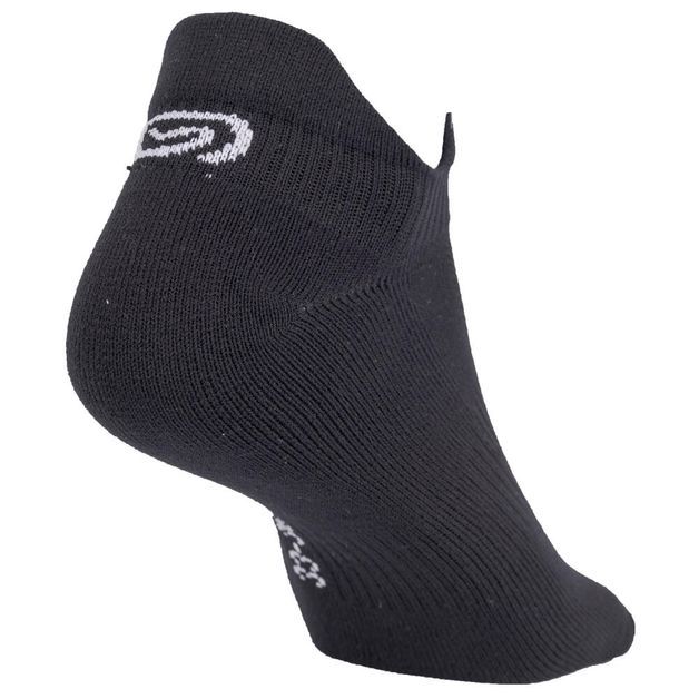 Meias de Corrida COMFORT INV - Kit com 1 Par, preta, 37/40 BR