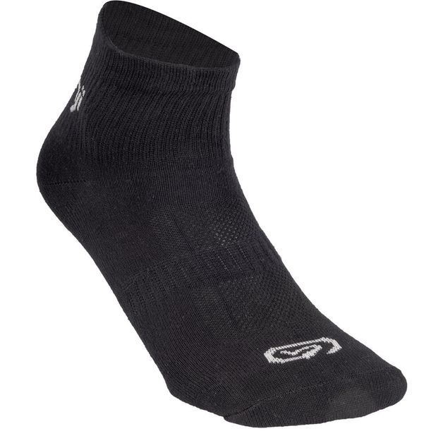 Meias de Corrida Mid Kiprun, preta, 33/36 BR