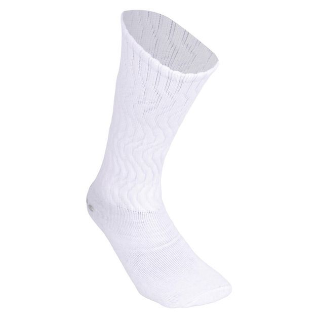 Meia fitness domyos pto o, 1.5-3 - 34/36 Branca 36/38 BR