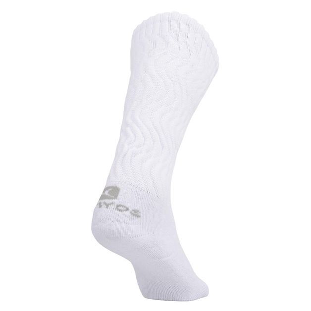 Meia fitness domyos pto o, 1.5-3 - 34/36 Branca 36/38 BR