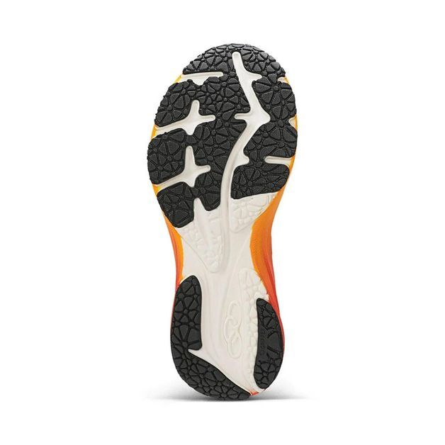 Tênis Unissex de Corrida  Corre 4 Olympikus, branco-laranja, 40 BR
