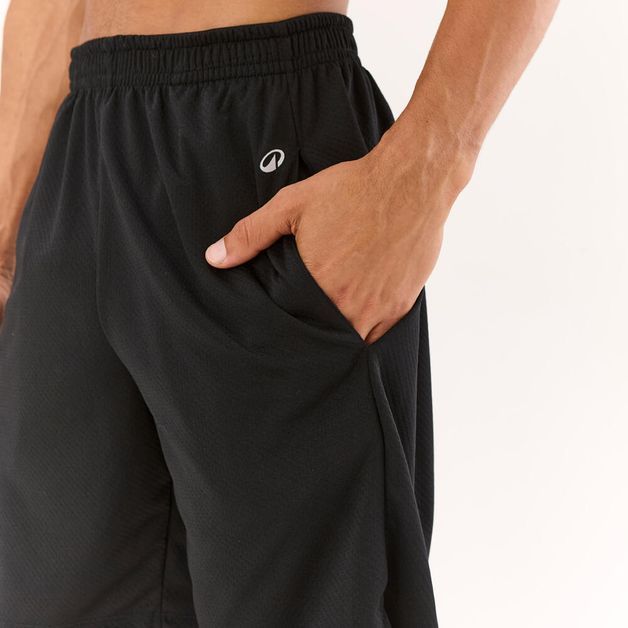 Bermuda Masculina de Treino 120 Domyos, preta, G