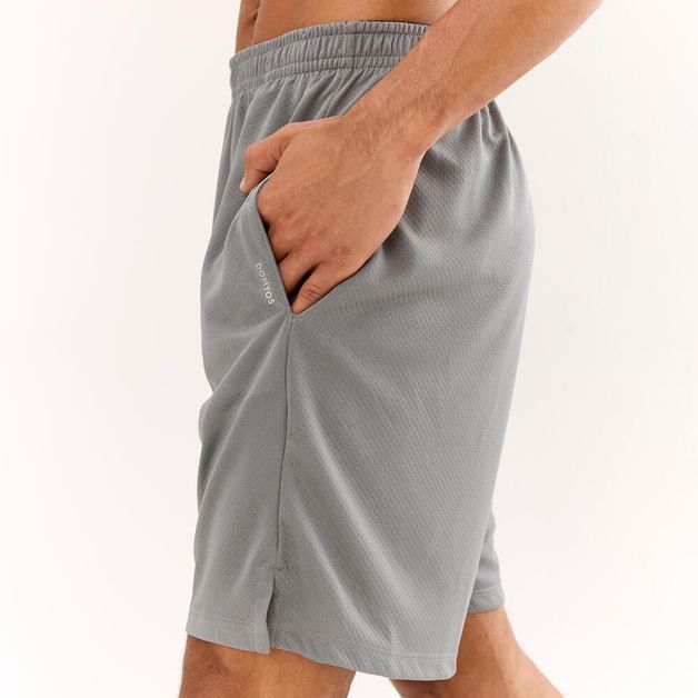 Bermuda Masculina de Treino 120 Domyos, chumbo, G