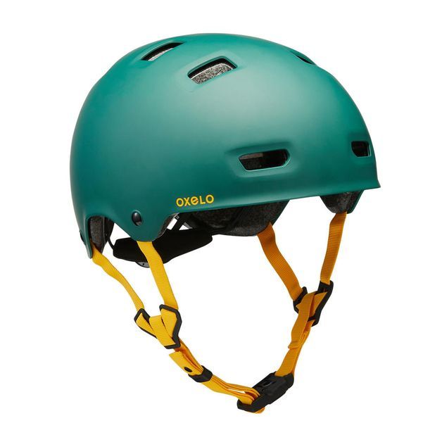 Capacete-MF540-Oxelo-verde-55-59CM