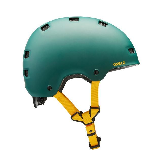 Capacete-MF540-Oxelo-verde-55-59CM