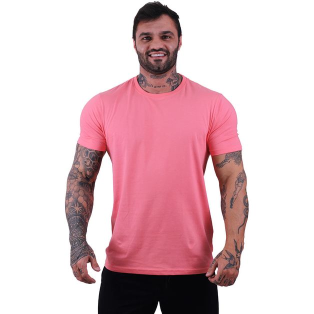 Kit 2 Camiseta Tradicional Cores Básicas Masculina MXD Conceito Academia  Fitness Musculação