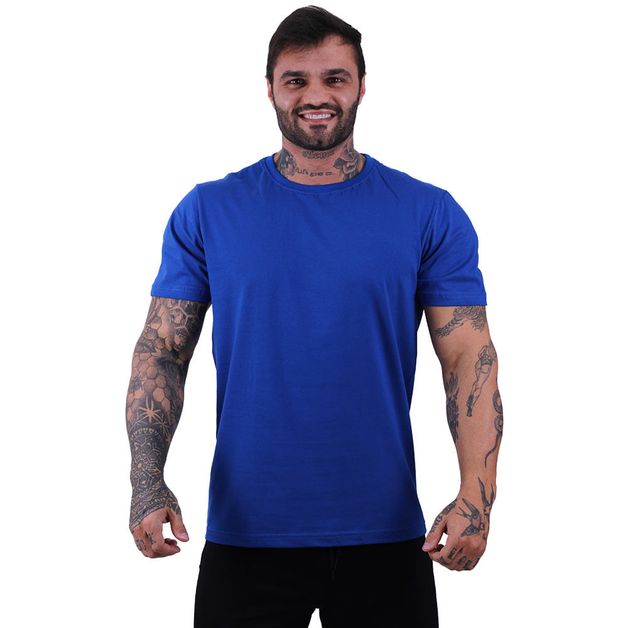 Kit 2 Camiseta Tradicional Cores Básicas Masculina MXD Conceito Academia  Fitness Musculação