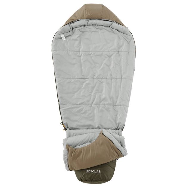 sleeping-bag-trek-500-0°-khaki-xl5