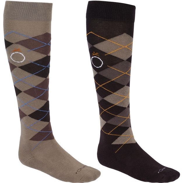 socks-losange-brown--eu-39-42-uk-55-81