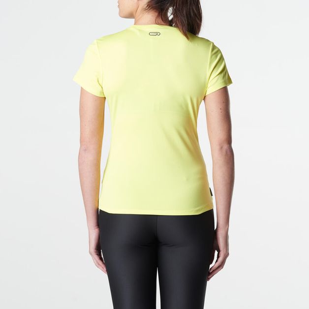 Camiseta-feminina-de-corrida-Run-Dry-Kalenji