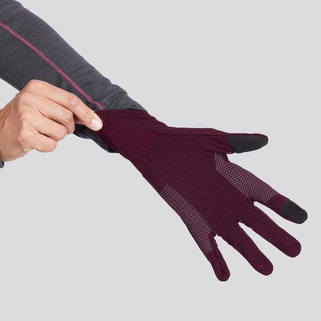 Liner-glove-mt-500-wool-burgundy-xl-2xl-Roxo-M-G