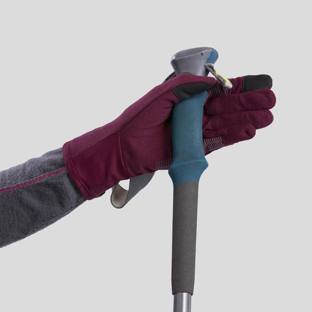 Liner-glove-mt-500-wool-burgundy-xl-2xl-Roxo-M-G