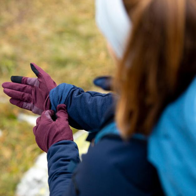 Liner-glove-mt-500-wool-burgundy-xl-2xl-Roxo-M-G