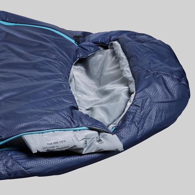 Sleeping-bag-trek-500-15°-blue-l