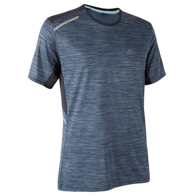 Camiseta-masculina-de-corrida-Run-Dry-Plus-azul-G