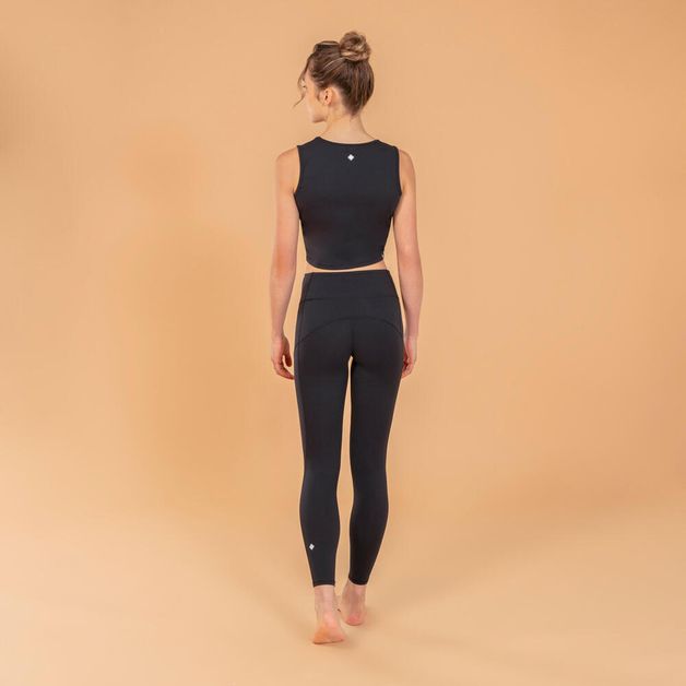Crop-top-yoga-brown-uk12---14---eu-l-Preto-GG