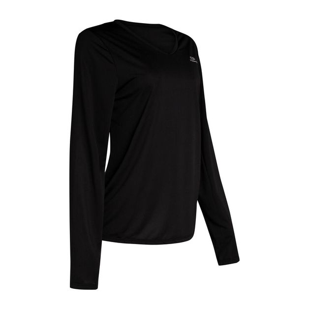 Camiseta-manga-longa-de-corrida-feminina-Run-Dry-preto-50