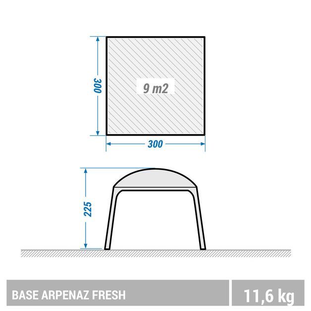 Gazebo-Arpenaz-Base-Fresh-UNICO-UNICO