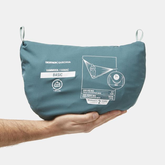 Rede-Camping-Hammock-Basic-azul-UNICO