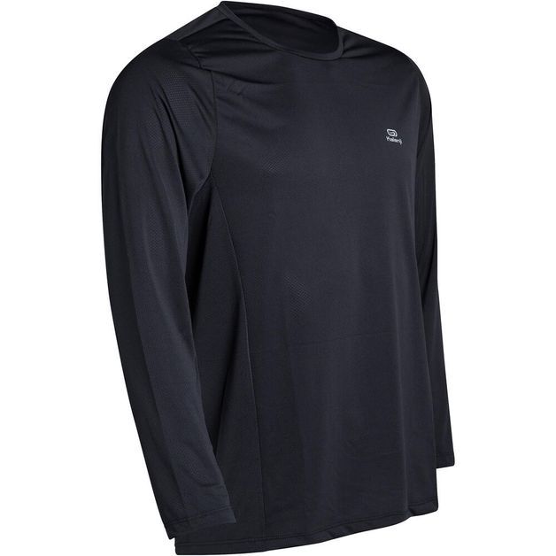 Camiseta-masculina-de-corrida-Run-Dry-preto-3G