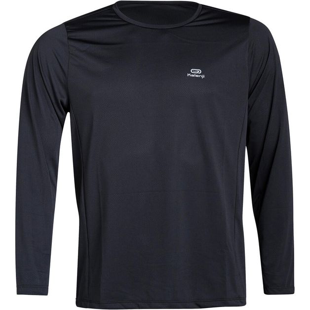 Camiseta-masculina-de-corrida-Run-Dry-preto-3G