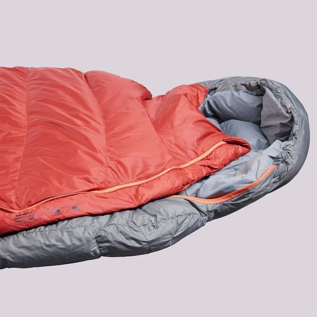 Saco-cama-trekking-trek-900-0°-laranja-G