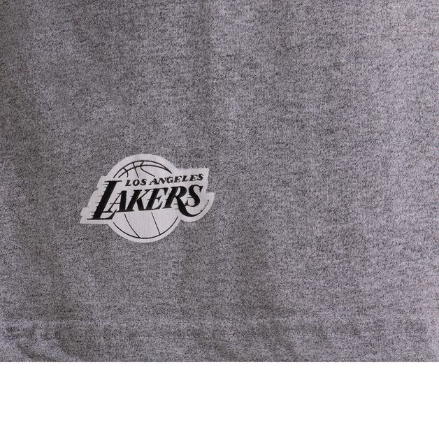 Camiseta-Masculina-de-Basquete-Lakers-cinza-GG